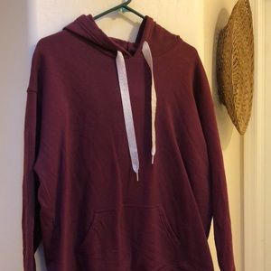 NWOT maroon hoodie